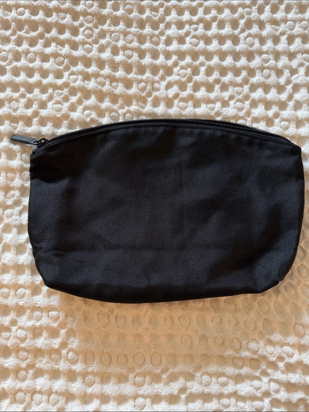 Vera Bradley Black Zip Cosmetic Pouch